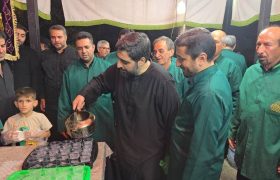 یازده شب عاشقی خادمیاران رضوی منطقه۵ در موکب‌های پذیرایی حسینیه ریحانةالحسین(س)