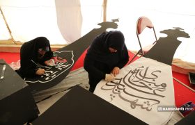 برگزاری کارگاه هنری «برخیز به خونخواهی»؛ تجسم مفاهیم شهادت توسط هنرمندان برجسته